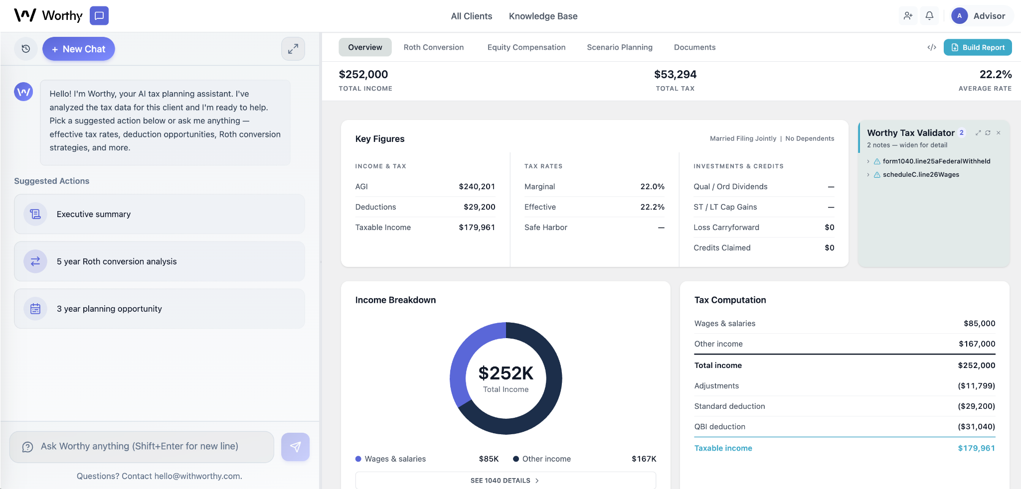 Client Dashboard